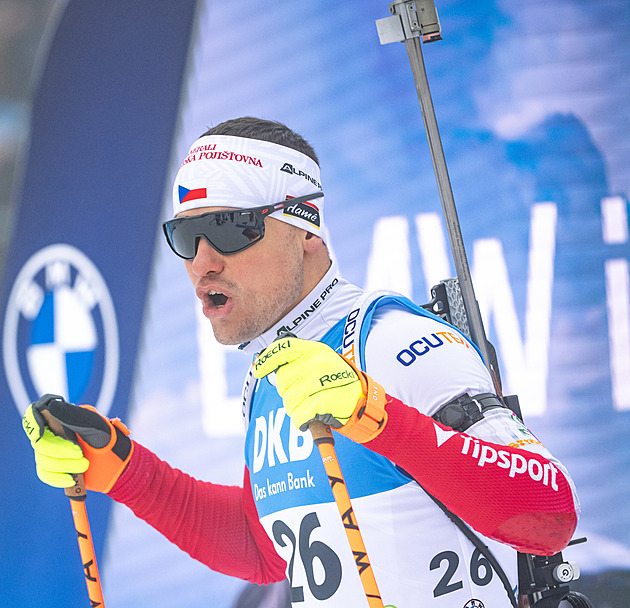 Biatlon ONLINE: Čtyři Češi ve stíhačce, nejlepší pozici má v Oberhofu Krčmář